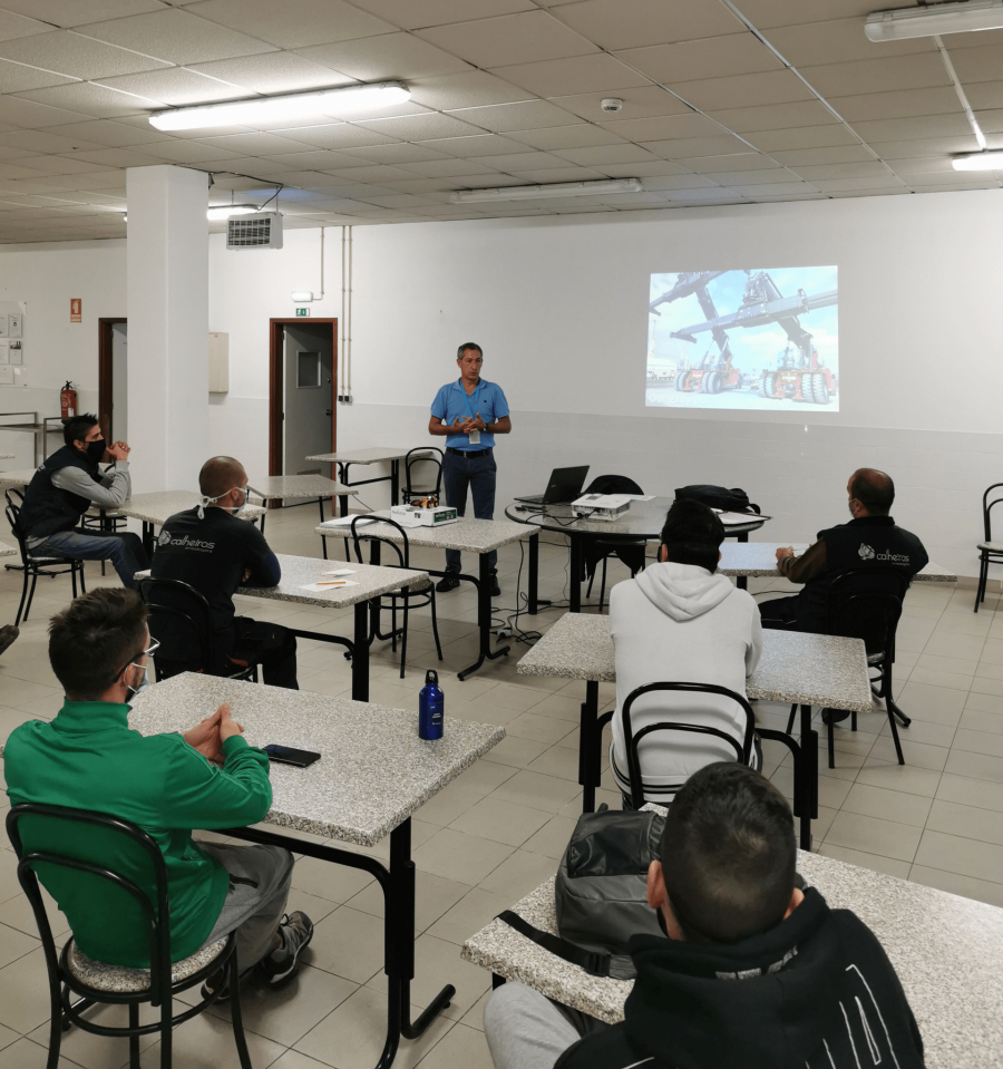 Training in Safe Forklift Driving. Image