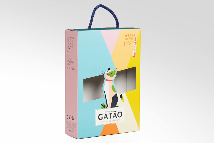 Box for three bottles of wine Image